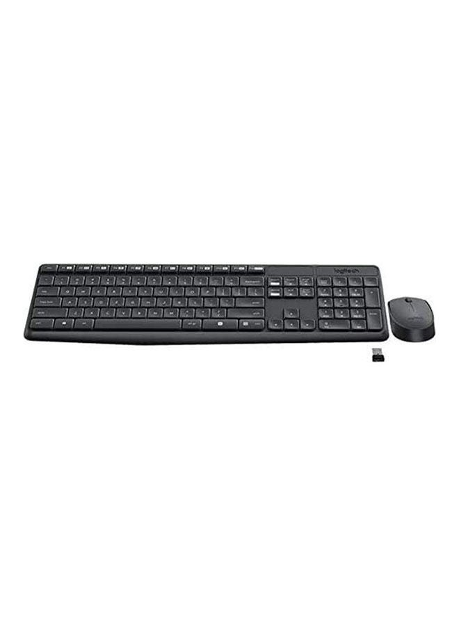 Logitech Wireless Keyboard And Mouse Mk235 Black - Image 1
