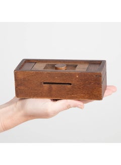 بيتس آند بيسيز Stash Your Cash - Secret Puzzle Box 2.3 X6.3 X3inch  - Image 3