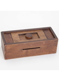 بيتس آند بيسيز Stash Your Cash - Secret Puzzle Box 2.3 X6.3 X3inch  - Image 4