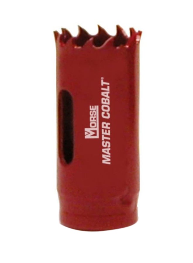 إم كيه مورس منشار ثاقب ماستر كوبالت من قطعة واحدة أحمر 17مم