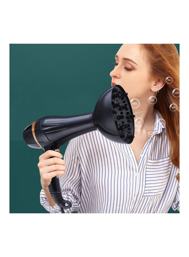Sunhome Professional Hair Dryer Black 28x24x9cm  - Image 2