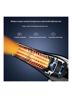 Sunhome Professional Hair Dryer Black 28x24x9cm  - Image 3