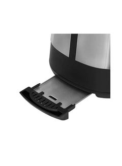 Olsenmark 2-Slice Automatic Pop-Up Bread Toaster 870.0 W OMBT2476 Black/Silver  - Image 4