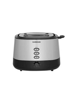 Olsenmark 2-Slice Automatic Pop-Up Bread Toaster 870.0 W OMBT2476 Black/Silver  - Image 2