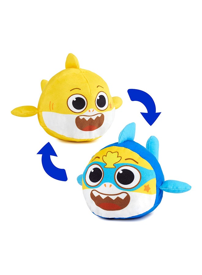بيبي شارك 2-In-1 Reversible Plush Baby Shark Toy - Image 3