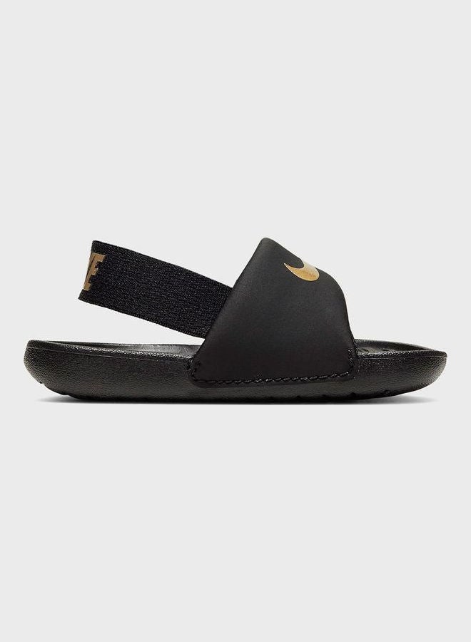 Nike Infant Kawa Slides Black-gold  - Image 1