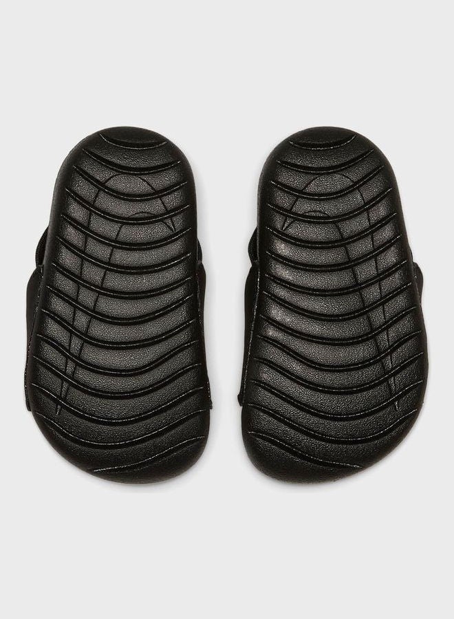 Nike Infant Kawa Slides Black-gold  - Image 3