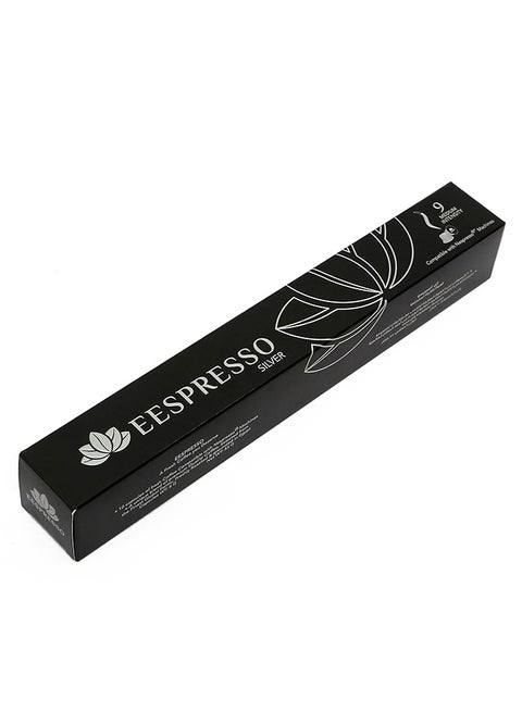 Capsules Compatible With Nespresso Machines Intensity 9 Espresso 55grams Pack of 10