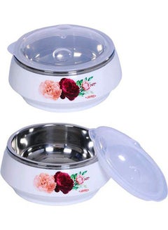 JAYPEE 6 Piece Insulated Bowl Set with Plastic Lid Stainless Steel White 255ml eachml  - Image 4