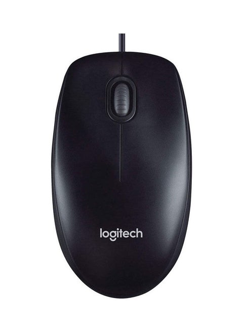 M90 Optical Wired Mouse Black