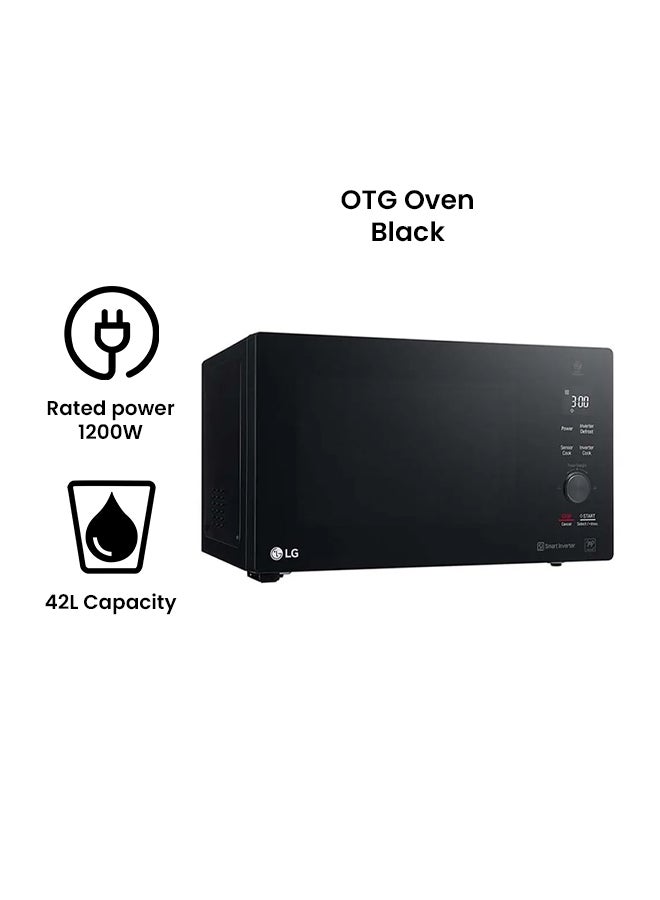 LG - Neochef Microwave Oven With Grill, 42 L 1200 W MH8265DIS Black - Image 1
