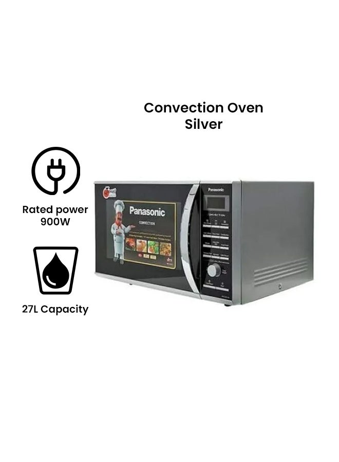 باناسونيك - فرن ميكروويف مع حَمل حراري وشواية 27 L 900 W NN-CD671M فضي - Image 1