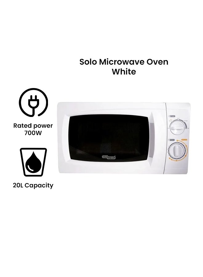 SUPER GENERAL Electric Microwave Oven 20.0 L 700.0 W SGM M921 White  - Image 2