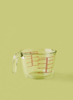 2 Piece Glass Measuring Cups - Heat Resistant - Oven Safe - Standard Cups - Kitchen Accessories - Mixing Bowl - Clear Clear 2-Piece Set - v1645647374/N32034207A_3