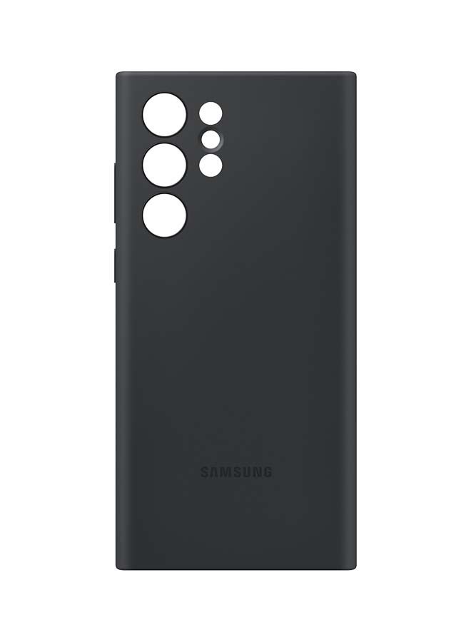 Galaxy S22 Ultra Silicone Cover Black
