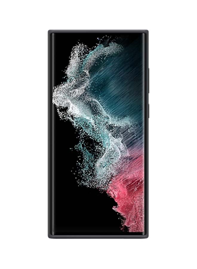 Galaxy S22 Ultra Silicone Cover Black