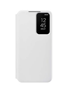 Samsung Galaxy S22 Plus Clear Cover with Stand White  - Image 1