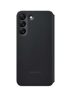 Samsung Galaxy S22 Plus Clear Cover with Stand Black  - Image 2