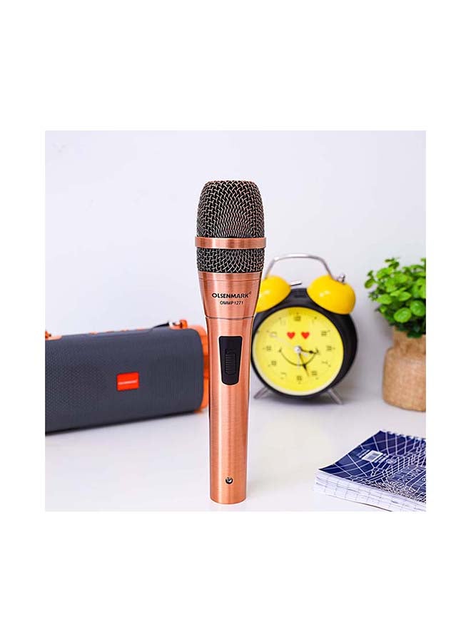 Olsenmark - Microphone with Metal Capsule Body OMMP1271 Rose Gold - Image 1
