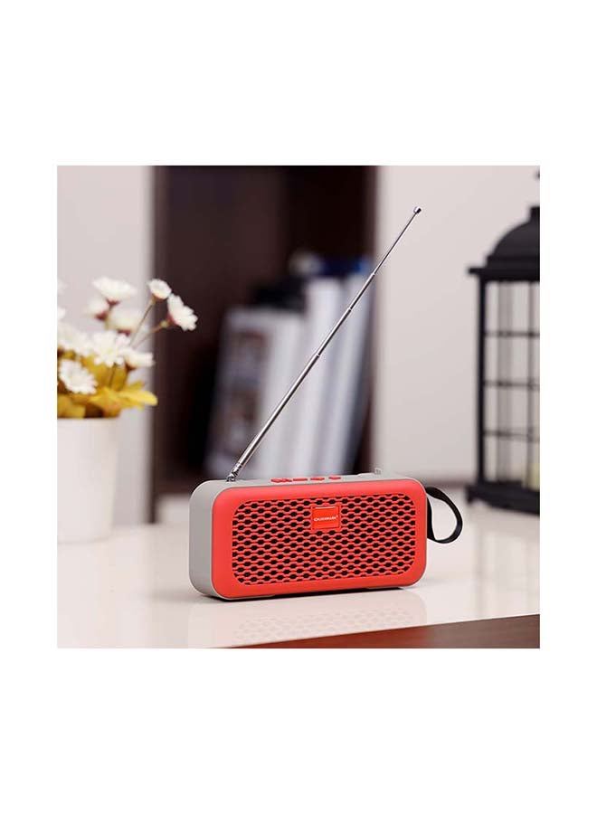 Olsenmark - Portable Wireless Speaker With USB, TF, AUX, Bluetooth & MP3 OMMS1212 orange/blue - Image 1