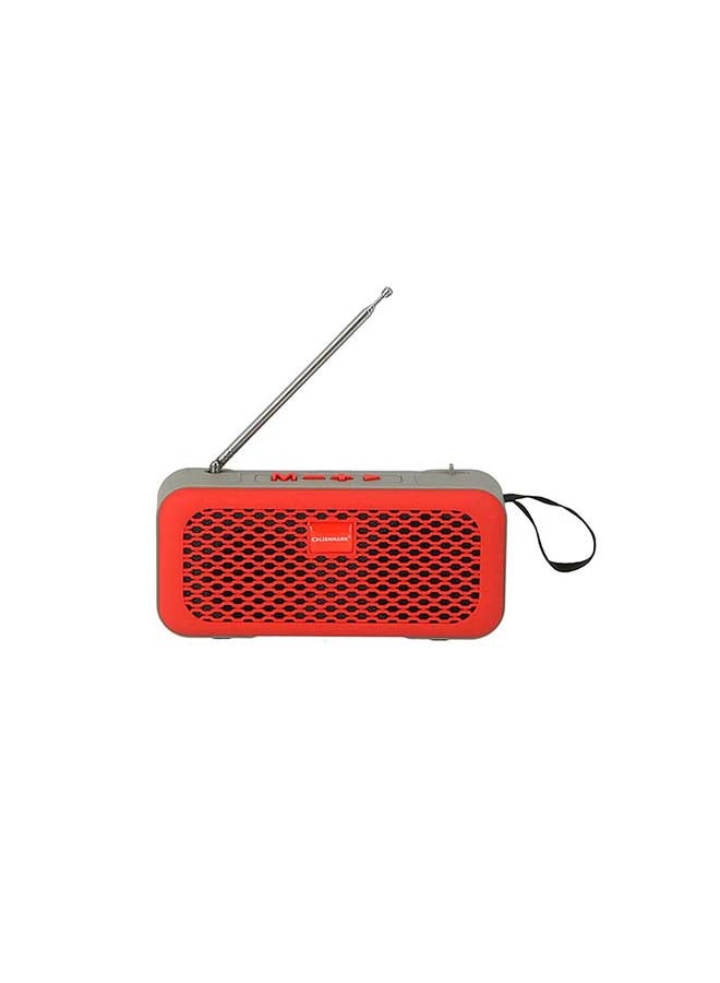 Olsenmark - Portable Wireless Speaker With USB, TF, AUX, Bluetooth & MP3 OMMS1212 orange/blue - Image 1