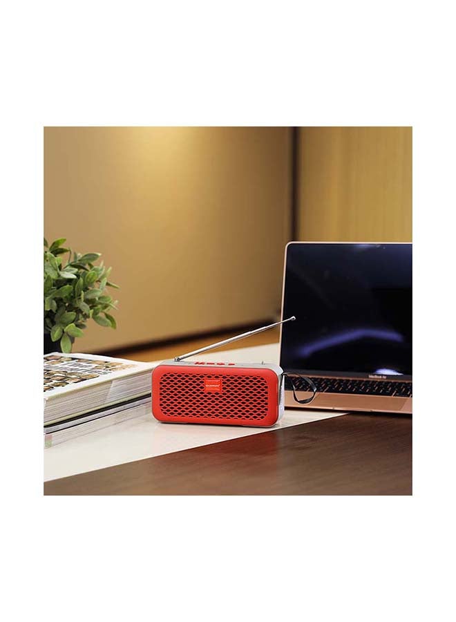 Olsenmark - Portable Wireless Speaker With USB, TF, AUX, Bluetooth & MP3 OMMS1212 orange/blue - Image 1