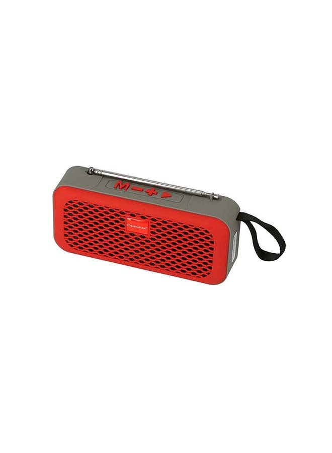 Olsenmark - Portable Wireless Speaker With USB, TF, AUX, Bluetooth & MP3 OMMS1212 orange/blue - Image 1