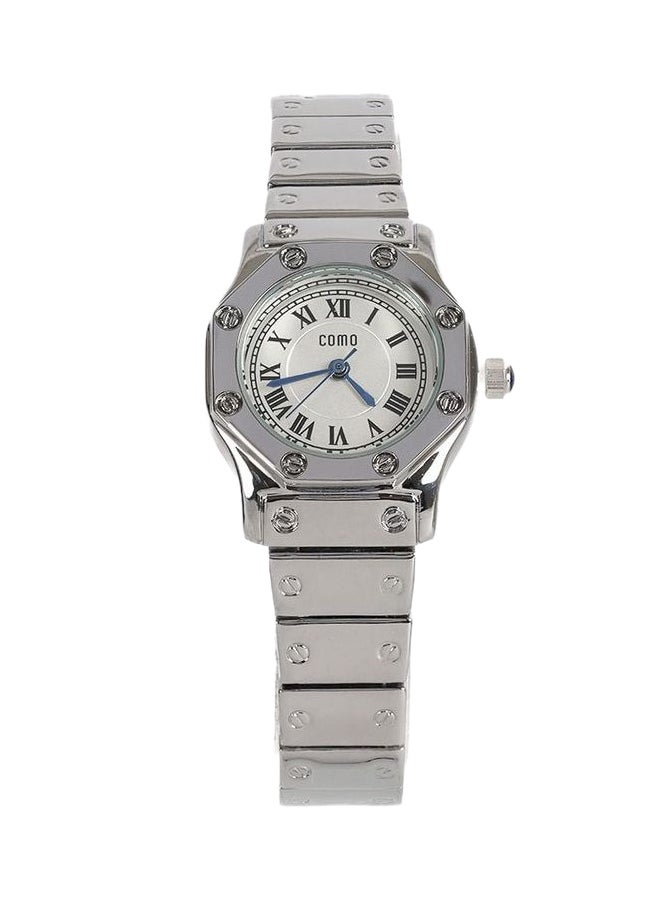 Como Women's Stainless Steel Analog Watch 01-0004-02 - Image 1