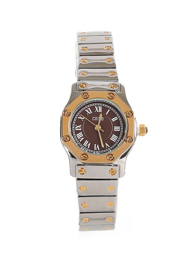 Como Women's Stainless Steel Analog Watch 01-0004-03 - Image 1