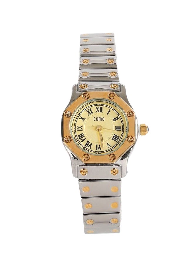 Como Women's Stainless Steel Analog Watch 01-0004-05 - Image 1