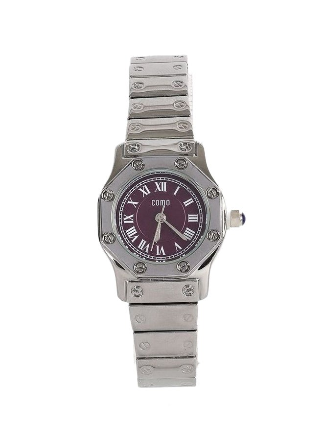Como Women's Stainless Steel Analog Watch 01-0004-06 - Image 1