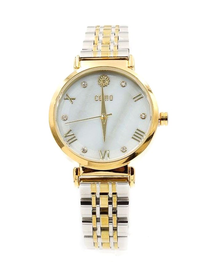 Como Women's Stainless Steel Analog Watch 01-0007-04 - Image 1
