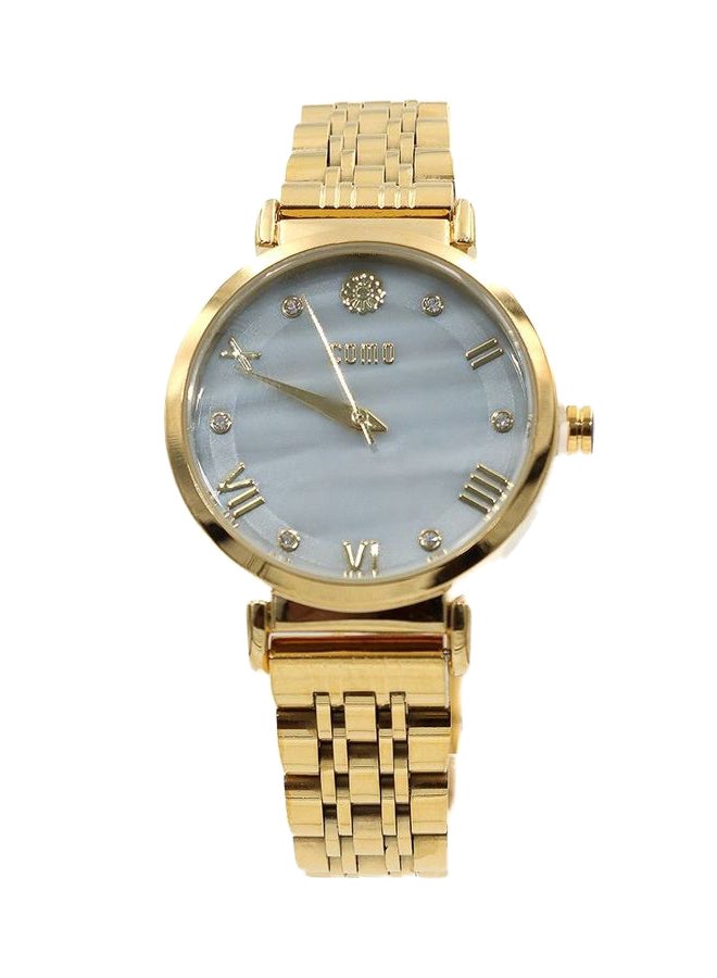 Como Women's Stainless Steel Analog Watch 01-0007-05 - Image 1