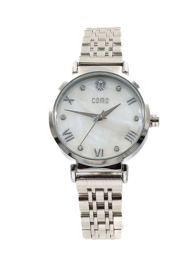 Como Women's Stainless Steel Analog Watch 01-0007-06 - Image 1