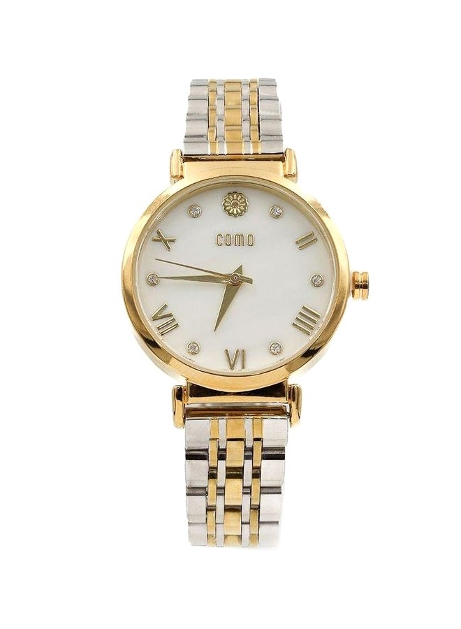 Como Women's Stainless Steel Analog Watch 01-0007-08 - Image 1