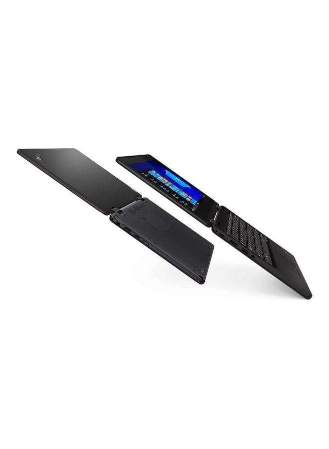 Lenovo - ThinkPad 11e Yoga Gen 6 2 in 1 Convertible Laptop With Touchscreen HD Display, Core m3 Processor/8GB RAM/128GB SSD/Intel UHD Graphics 615/Windows 10 Home/International Version Black - Image 1
