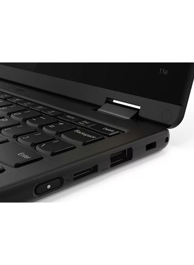 Lenovo - ThinkPad 11e Yoga Gen 6 2 in 1 Convertible Laptop With Touchscreen HD Display, Core m3 Processor/8GB RAM/128GB SSD/Intel UHD Graphics 615/Windows 10 Home/International Version Black - Image 1
