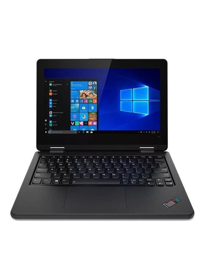 Lenovo - ThinkPad 11e Yoga Gen 6 2 in 1 Convertible Laptop With Touchscreen HD Display, Core m3 Processor/8GB RAM/128GB SSD/Intel UHD Graphics 615/Windows 10 Home/International Version Black - Image 1