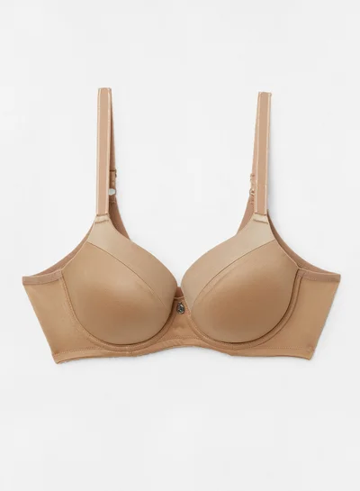 Amante Ultimo Smooth Definition Padded Wired Bra Beige