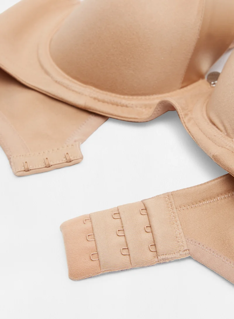 Amante Ultimo Smooth Definition Padded Wired Bra Beige