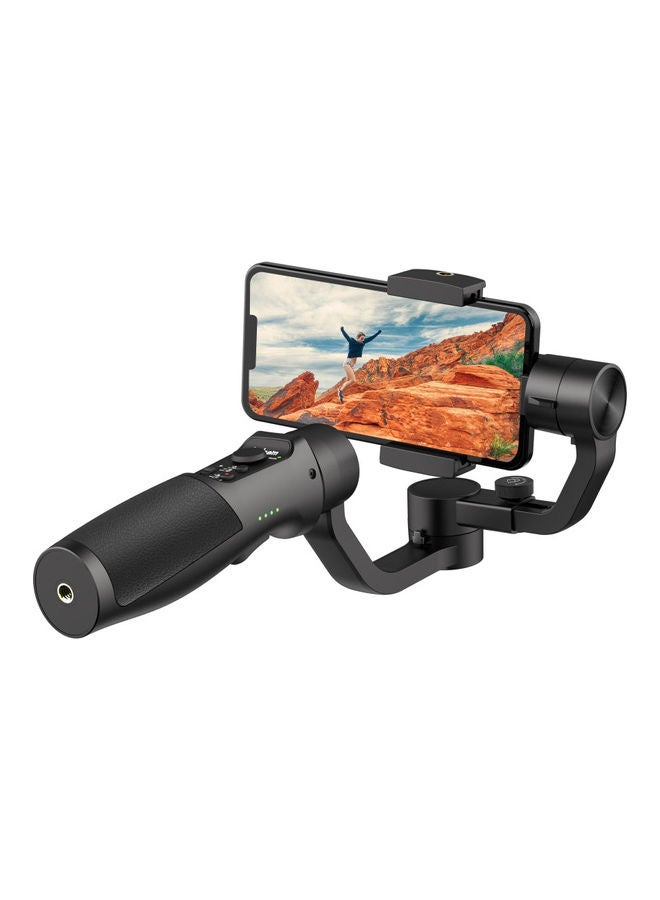 hohem - ISteady Mobile+ 3-Axis Handheld Smartphone Gimbal Black - Image 1