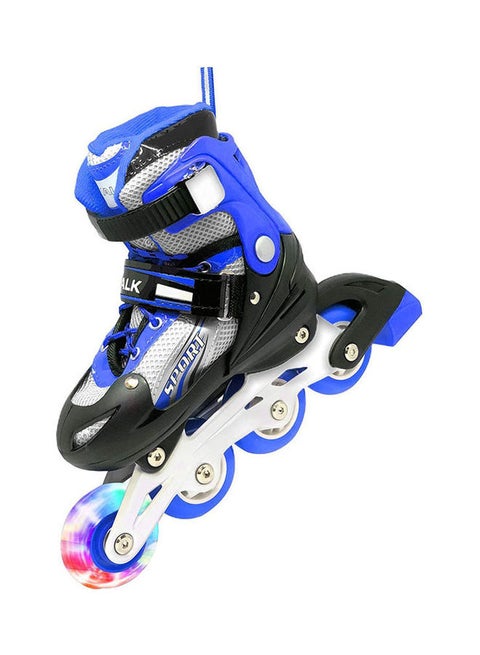 Can Convert Tri To Single Row Indoor/Outdoor Starter Indoor Skate Shoe  (Medium 35-38 Us)