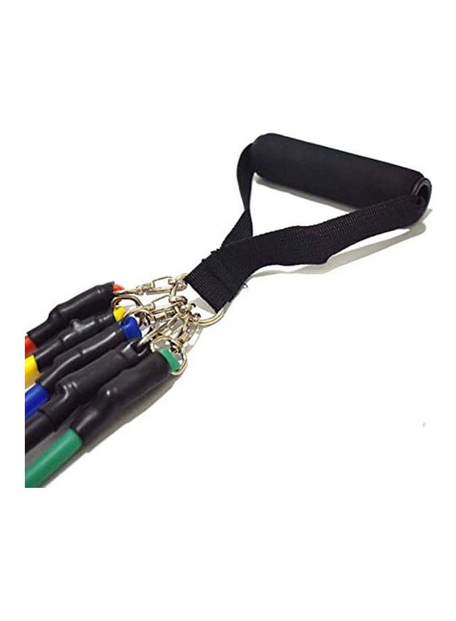 SportQ 11 Piece Pull Rope Set Latex Tubing And Exercise Pedal - Image 3