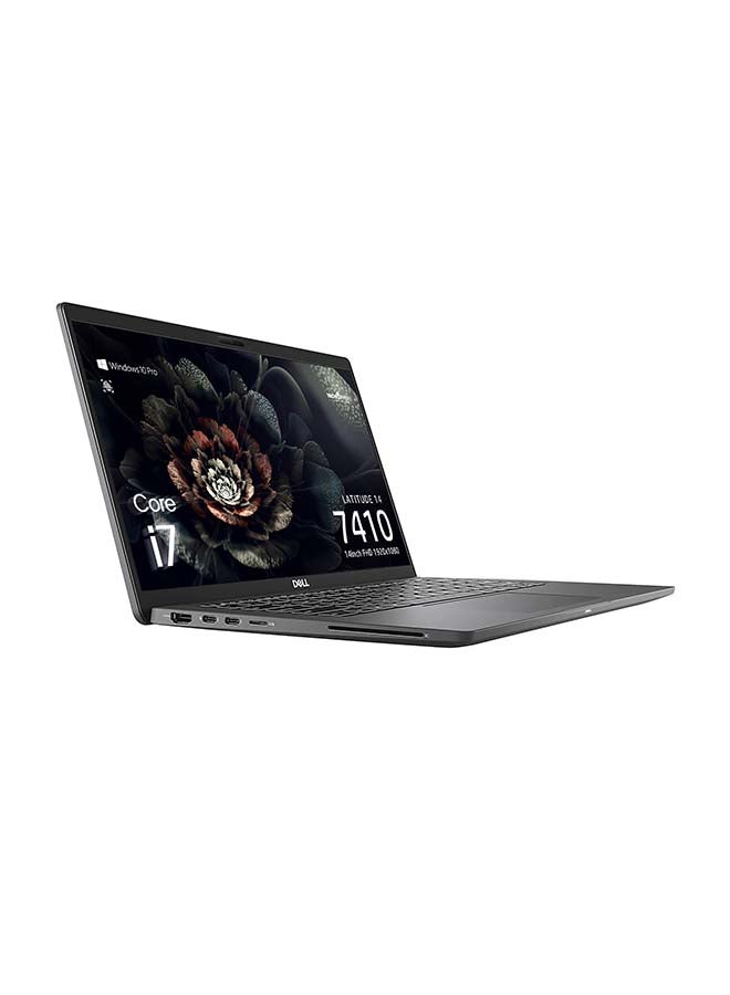 DELL - Dell Latitude 7410 Business (Upgraded Version) Laptop With 14-Inch Full HD Display, 10th Gen Core i5-10310U Processer/8GB RAM/256GB SSD/Intel UHD Graphics/Windows 10 /International Version English Black - Image 1