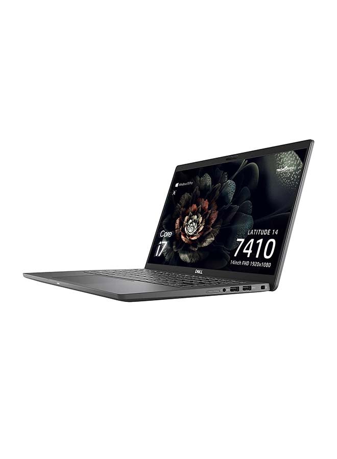 DELL - Dell Latitude 7410 Business (Upgraded Version) Laptop With 14-Inch Full HD Display, 10th Gen Core i5-10310U Processer/8GB RAM/256GB SSD/Intel UHD Graphics/Windows 10 /International Version English Black - Image 1
