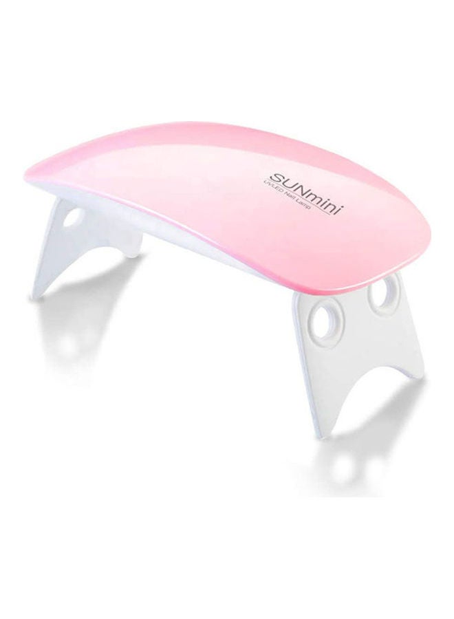 SUNUV Mini 6W Uv Led Lamp Portable Usb Cable Dryer With 45S/60S Timer For Curing Gel Nail Polish Art Tools White - Image 1