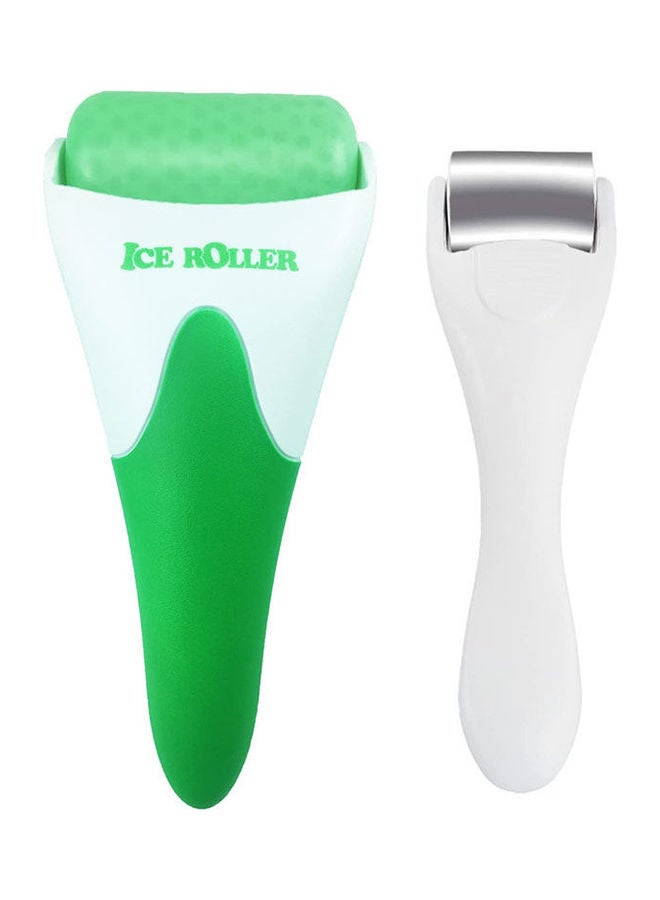 Generic 2 Pack Ice Rollers,With 1 Pc Free Bag For Storage,Ice Roller Green 