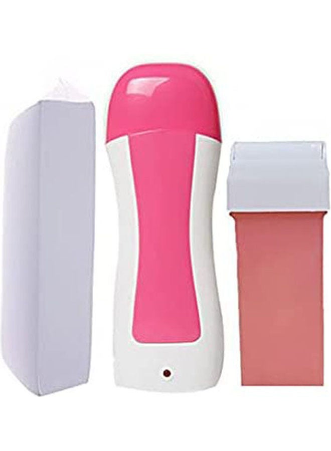 مجموعة إزالة الشعر بالشمع مع ورقة و6 شمع (للبشرة الحساسة) - Image 1