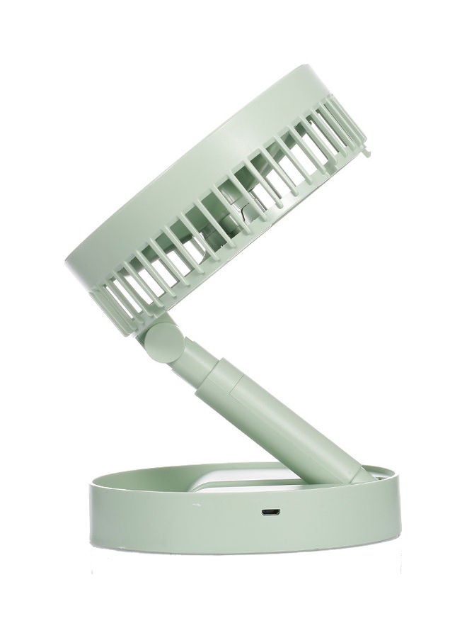 Foldable Desk Fan Foldable Outdoor Fan Mini Portable Fan Usb Charging 3 Speed Adjustable No Noise For Travel Office Room Household H33905GR Green - Image 3