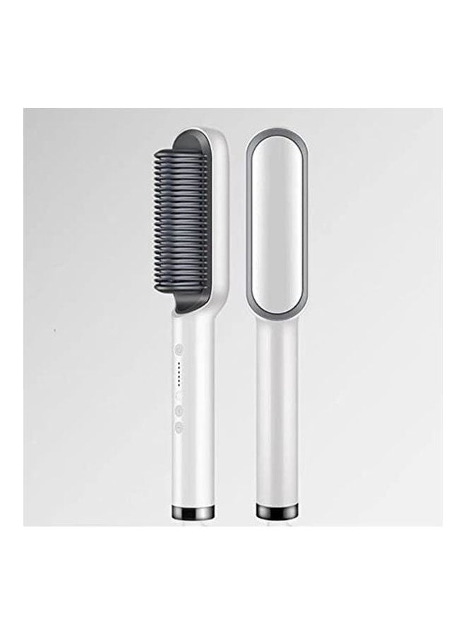 Ramandong Thermal Hair Comb White - Image 1